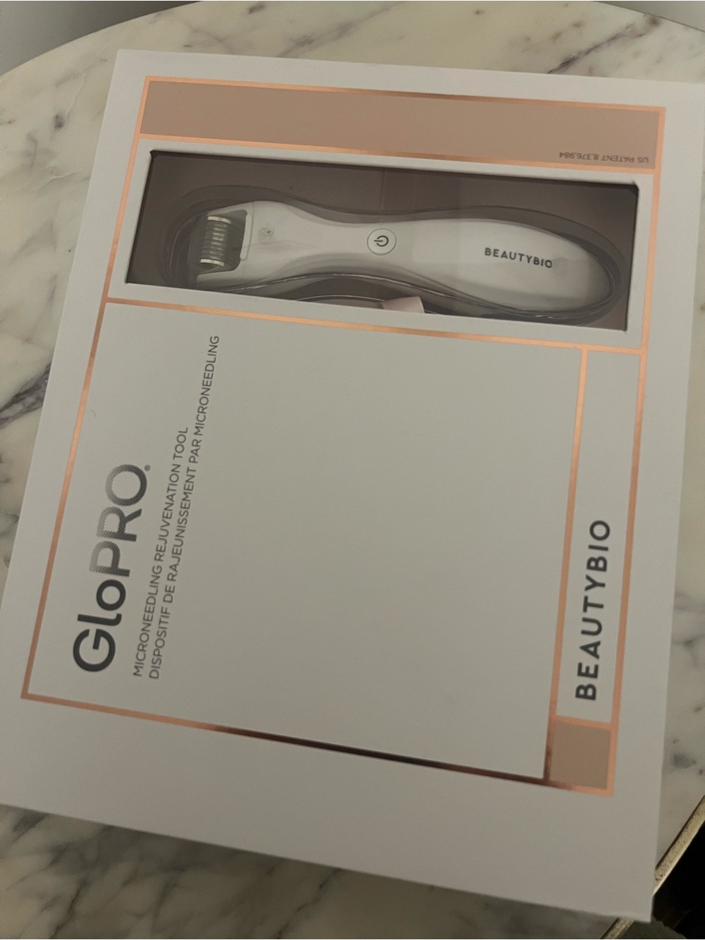 BeautyBio GloPRO Microneedling Rejuvenation Tool White NEW